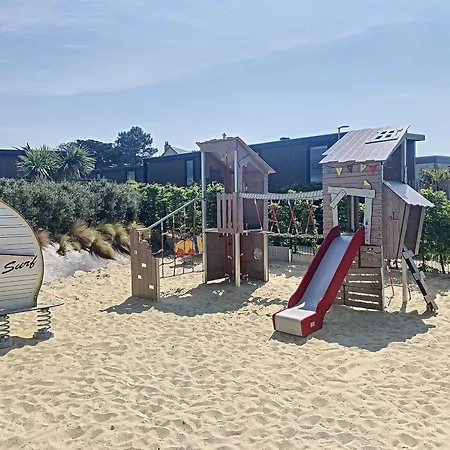 Tiny House Cosy Avec Terrasse Et Piscine Chauffee, A 200m De La - Fr-1-361a-90 Jullouville-les-Pins